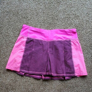 lululemon athletica Pink and Purple Athletic Skirt